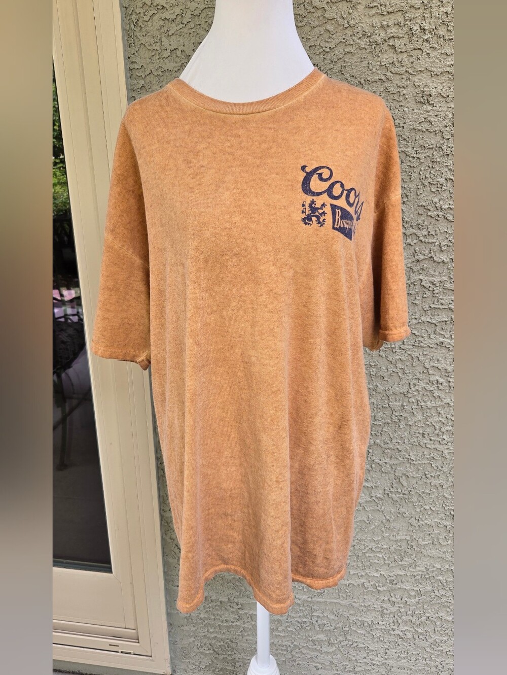 Men's Coors Banquet Mustard Short-Sleeve Tee
